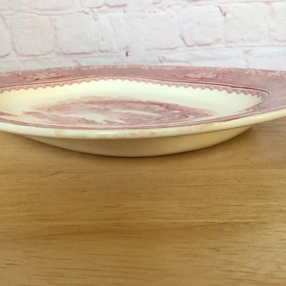 Vintage Royal Staffordshire England Transferware Jenny Lind 1795 Platter - Picture 5 of 6